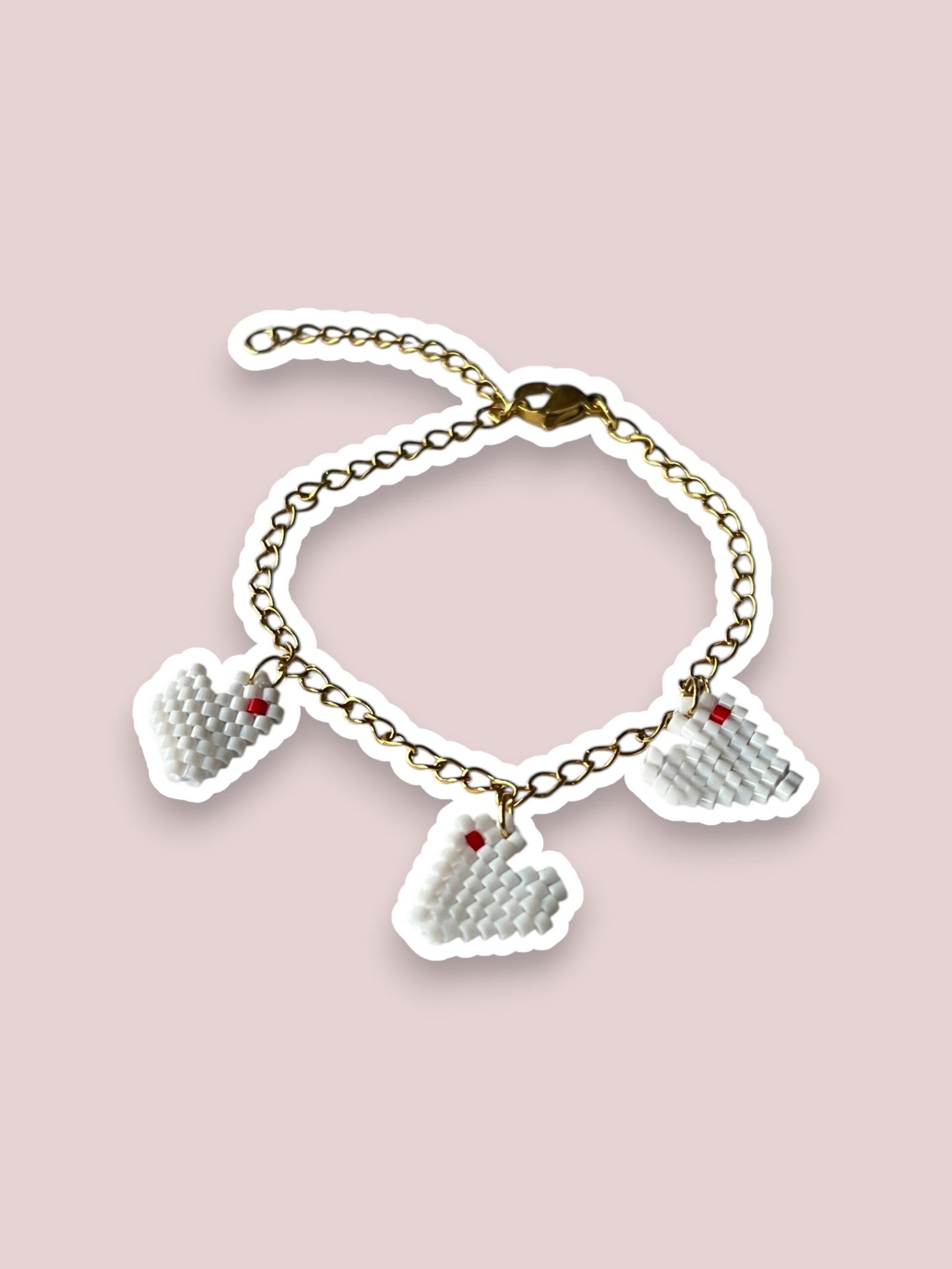 Pulsera Corazones